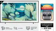 Samsung Samsung 55 4K The Frame Vision AI TV 2025 QA55LS03F Free Galaxy Buds 3 Pro offer