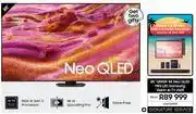 Samsung Samsung 85 4K Neo QLED Mini LED Vision AI TV 2025 QA85QN90F+Galaxy Tab S11 Ultra+Q-Series Soundbar offer