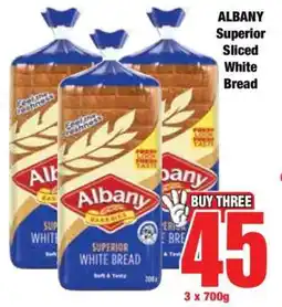 Boxer ALBANY Superior Sliced White Bread offer