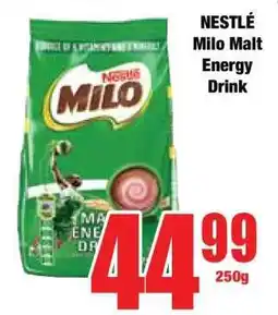 Boxer NESTLÉ Milo Malt Energy Drink offer