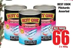 Boxer BEST COOK Pilchards Assorted offer