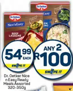 Pick n Pay Dr. Oetker Nice n Easy Ready Meals Assorted offer