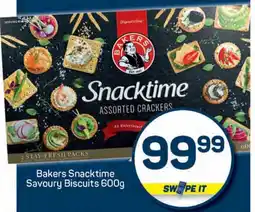 Pick n Pay Bakers Snacktime Savoury Biscuits offer