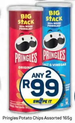 Pick n Pay Pringles Potato Chips Assorted offer