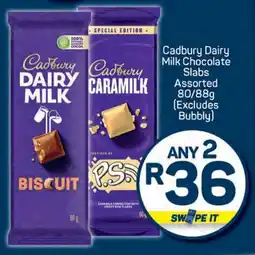 Pick n Pay Cadbury Dairy Milk Chocolate Slabs Assorted offer
