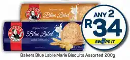 Pick n Pay Bakers Blue Lable Marie Biscuits Assorted offer