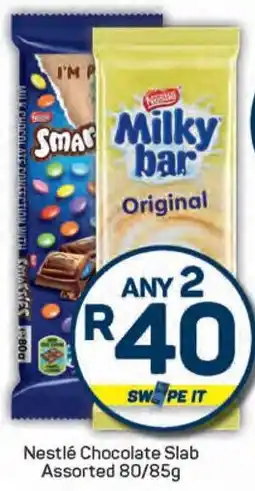 Pick n Pay Nestlé Chocolate Slab Assorted offer
