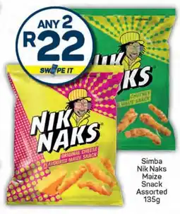 Pick n Pay Simba Nik Naks Maize Snack Assorted offer
