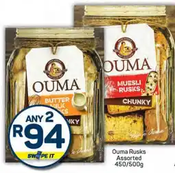 Pick n Pay Ouma Rusks Assorted offer