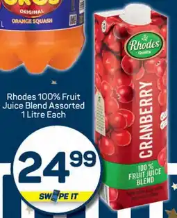 Pick n Pay Rhodes 100% Fruit Juice Blend Assorted offer