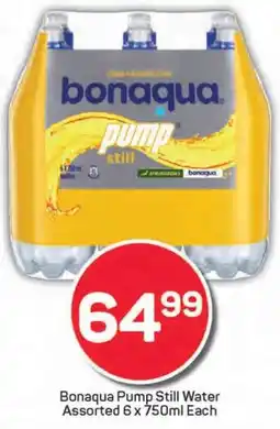 Pick n Pay Bonaqua Pump Still Water Assorted offer