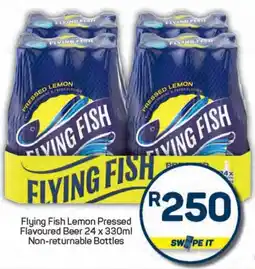 Pick n Pay Flying Fish Lemon Pressed Flavoured Beer Non-returnable Bottles offer