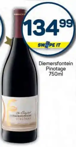 Pick n Pay Diemersfontein Pinotage offer