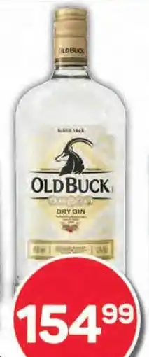 Pick n Pay Old Buck Dry Gin offer