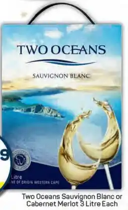 Pick n Pay Two Oceans Sauvignon Blanc or Cabernet Merlot offer