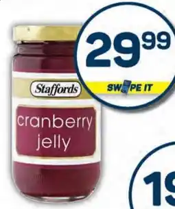Pick n Pay Staffords Cranberry, Mint or Apple Jelly offer