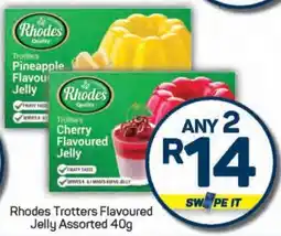 Pick n Pay Rhodes Trotters Flavoured Jelly Assorted offer