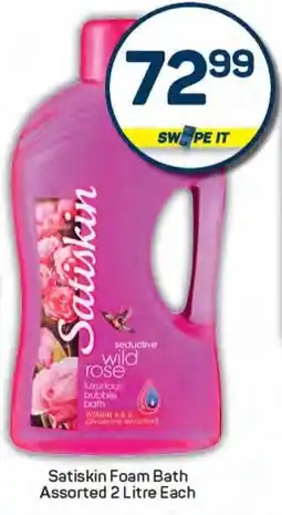 Pick n Pay Satiskin Foam Bath Assorted offer
