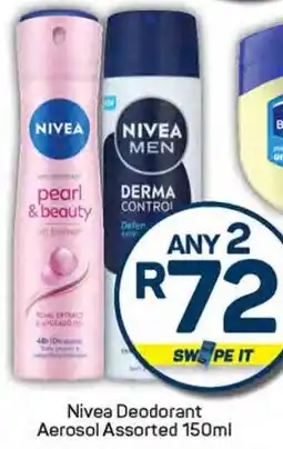 Pick n Pay Nivea Deodorant Aerosol Assorted offer