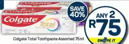 Pick n Pay Colgate Total Toothpaste Assorted offer