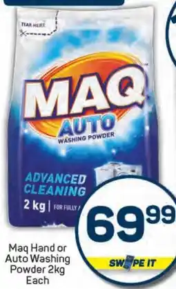 Pick n Pay Maq Hand or Auto Washing Powder offer