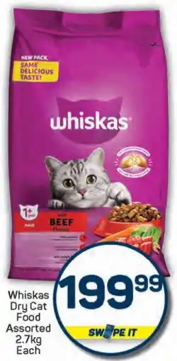 Pick n Pay Whiskas Dry Cat Food Assorted offer
