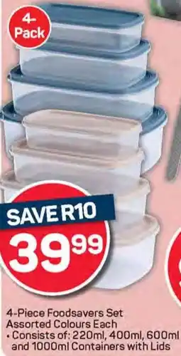Pick n Pay DAY Foodsavers Set offer