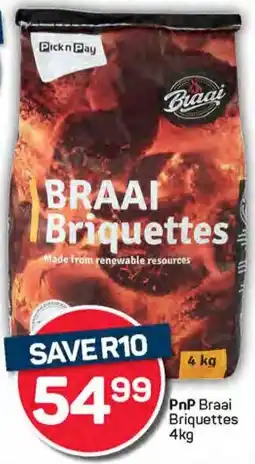 Pick n Pay PnP Braai Briquettes offer