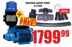 Boxer Warthog water pump 0.37kw offer