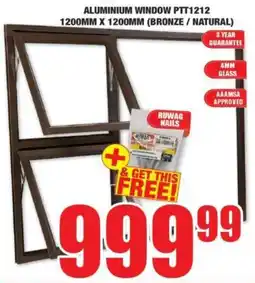 Boxer Aluminium window ptt1212 offer