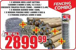 Boxer Fencing combo offer