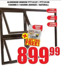 Boxer Aluminium window ptt1010t/ ptt1010s offer
