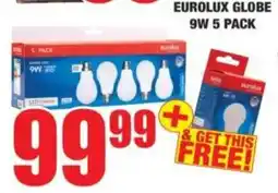 Boxer Eurolux globe 9w offer