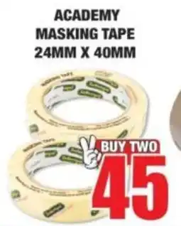 Boxer Academy masking tape offer