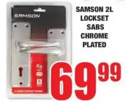 Boxer Samson 2l lockset sabs chrome plated offer