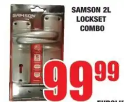 Boxer Samson 2l lockset combo offer