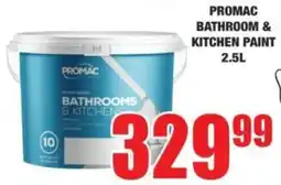 Boxer Promac bathroom & kitchen paint offer