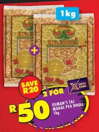 Osman's taj mahal pea dholl