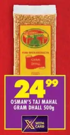 Shoprite Osman's taj mahal gram dhall offer