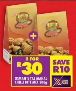 Shoprite Osman's taj mahal chilli bite mix offer