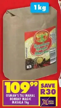 Shoprite Osman's taj mahal bombay magic masala offer