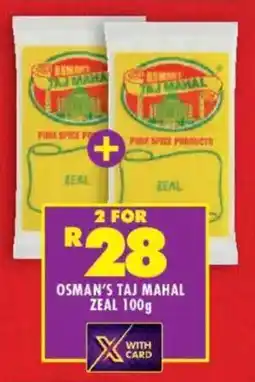 Shoprite Osman's taj mahal zeal offer