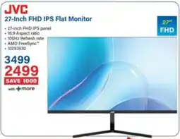 Incredible Connection JVC 27-Inch FHD IPS Flat Monitor offer