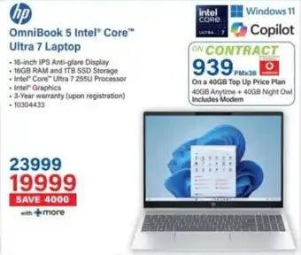 HP OmniBook 5 Intel Core Ultra 7 Laptop