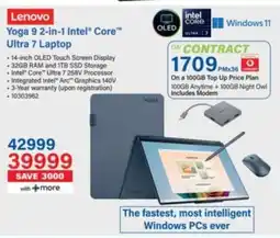 Incredible Connection Lenovo Yoga 9 2-in-1 Intel Core Ultra 7 Laptop offer