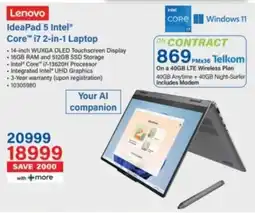 Incredible Connection Lenovo IdeaPad 5 Intel Core i7 2-in-1 Laptop offer