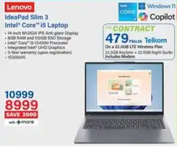 Incredible Connection Lenovo IdeaPad Slim 3 Intel Core i5 Laptop offer