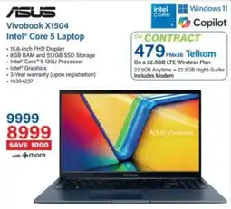 Incredible Connection ASUS Vivobook X1504 Intel Core 5 Laptop offer