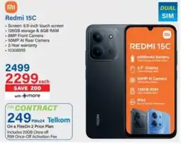 Incredible Connection Xiaomi Redmi 15C offer