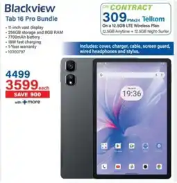 Incredible Connection Blackview Tab 16 Pro Bundle offer